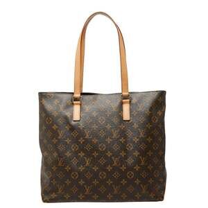 LOUIS VUITTON Brown Monogram Leather Shoulder Bag